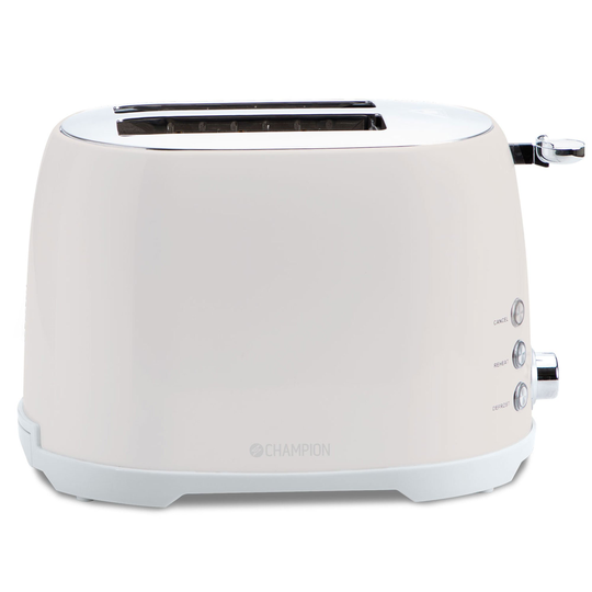Champion Brödrost, 2 fack, Creme White Series