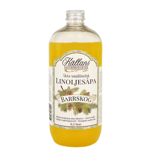 Källans Naturprodukter Linoljesåpa Barrskog, 500 ml