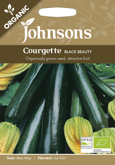 Sommarsquash 'Black Beauty' Organic