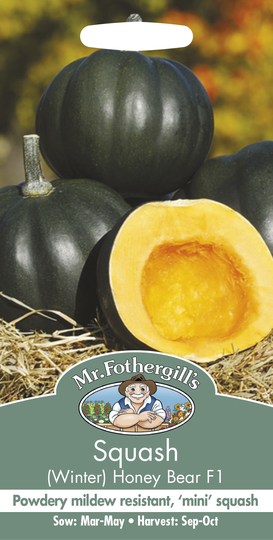 Squash (Winter) Honey Bear F1