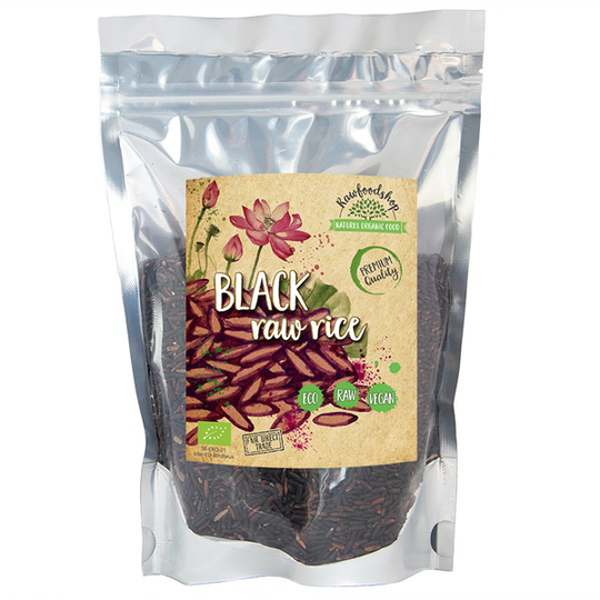 Rawfoodshop Svart Ris EKO 500 g