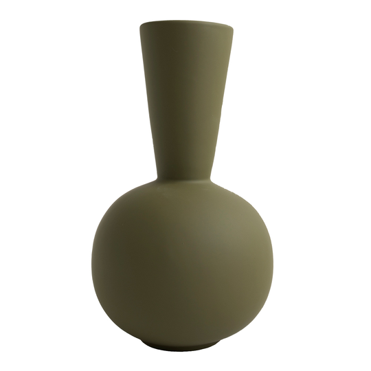 Cooee - Trumpet Vas 30 cm Oliv