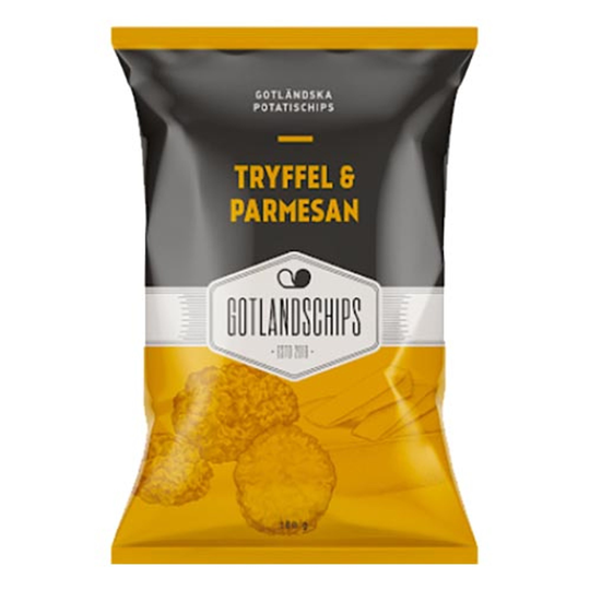Gotlandschips Tryffel & Parmesan - 180 gram