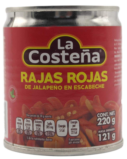 La Costena Red Jalapeño