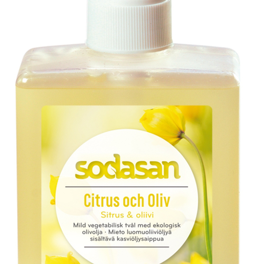 Sodasan Citrus & Oliv Tvål 300 ml