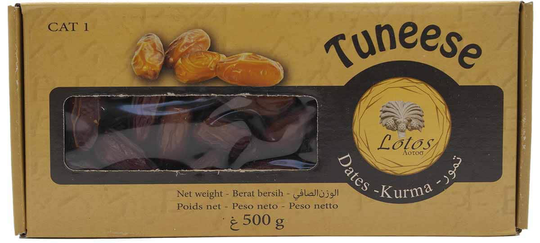 Tunisiska dadlar 500gr