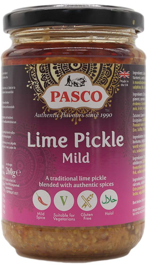 Pasco Lime Pickle Mild - 260 gr