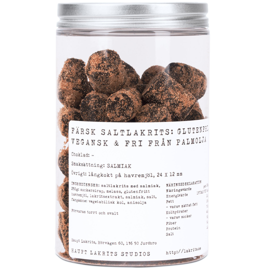 Haupt Lakrits Färsk Saltlakrits, 250 g