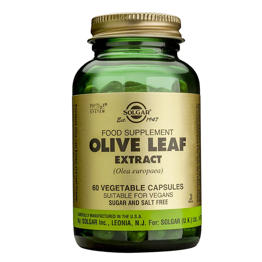 Solgar Olive Leaf Extract, 60 kapslar