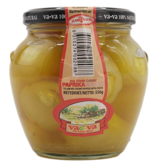 Vava Gul Peppar Med Ost