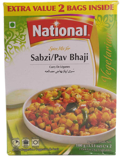 National Sabzi / Pav Bhaji 100 gr