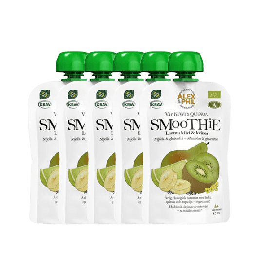 AlexΦl Ekologiska Kiwi- & Quinoa Smoothie 5-pack