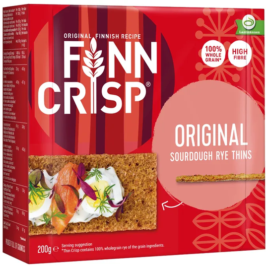 Finn Crisp 2 x Surdegsknäcke Råg