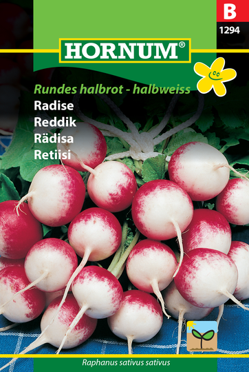Rädisa 'Halbweiss' frö