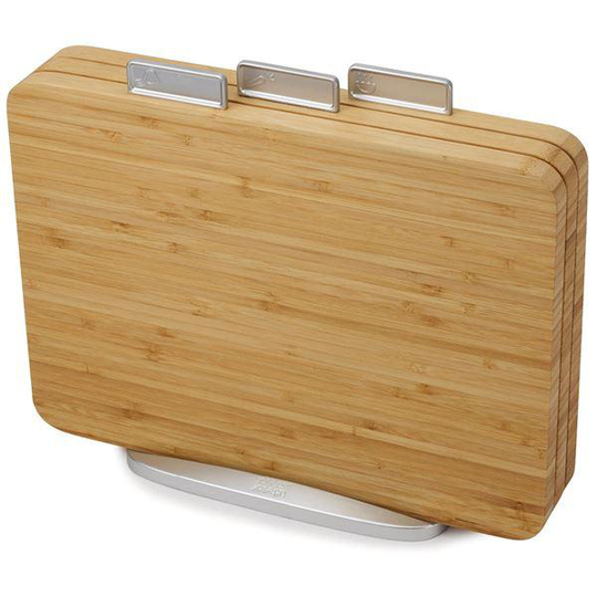 Index bamboo skärbrada 35x25 cm 3-pack natur