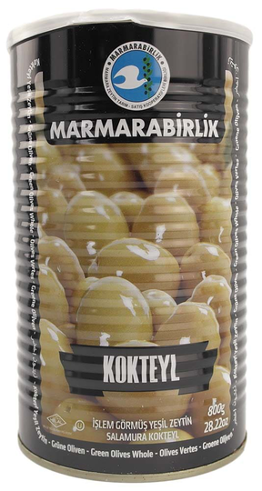 Marmarabirlik Cocktail Gröna Oliver 800gr
