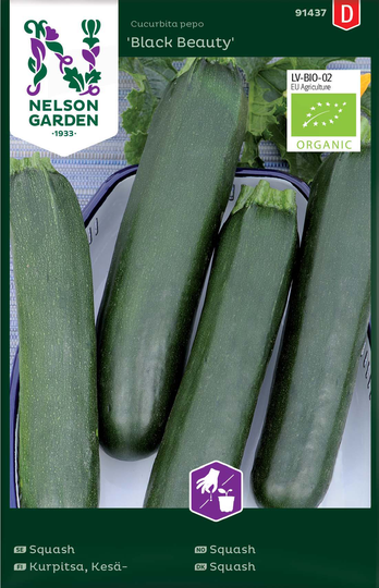 Squash 'Black Beauty' Organic