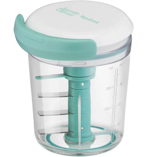 Chop & shaker mathackare aqua blue