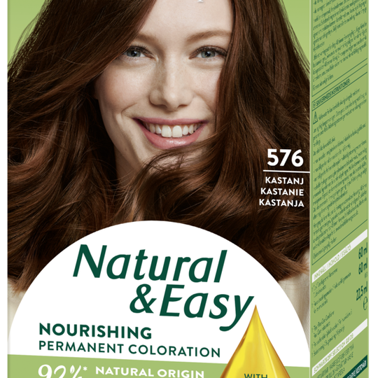 Schwarzkopf Natural & Easy Hårfärg 576 Kastanj