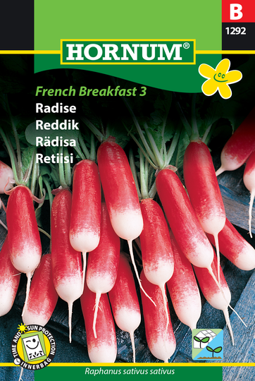 Rädisa 'French Breakfast 3' frö