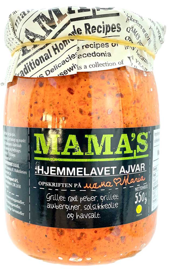 Mama's Ajvar Paste Mild 550gr