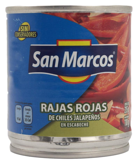 San Marcos Rajas Rojas