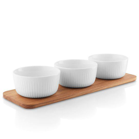 Legio Nova snackset skålar- och ekfat
