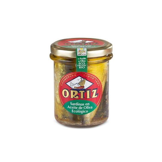Ortiz sardiner i olivolja – EKO (1-pack)