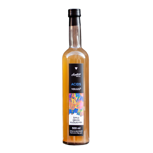 Sandbergs Drink Lab - Verjus Verjus3 Äpple och Druva 500 ml