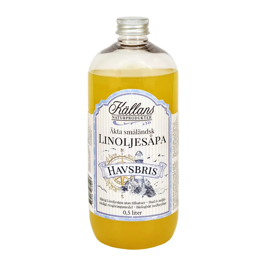 Källans Naturprodukter Linoljesåpa Havsbris, 500 ml