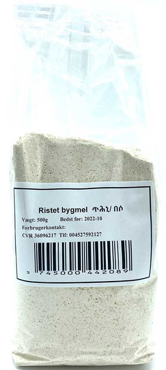 Rostat kornmjöl 500gr