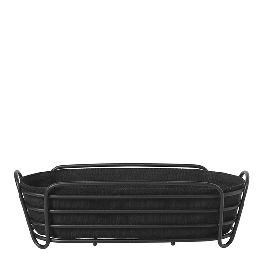 Blomus - Delara Brödkorg Oval 32x14 cm Svart
