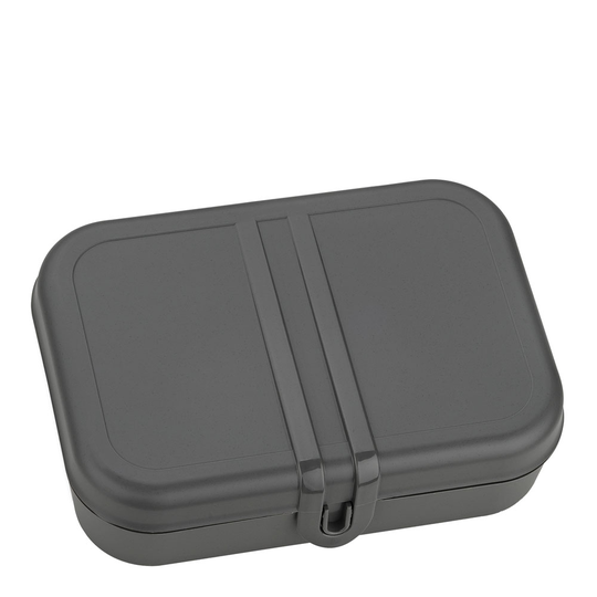 Koziol - Pascal Lunchlåda med avskiljare L 23x16 cm Mörkgrå