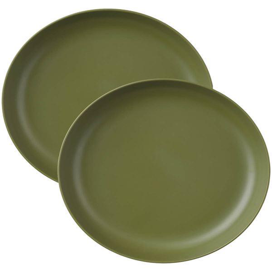Grand Cru Take tallrik 21,5 cm 2-pack oliv